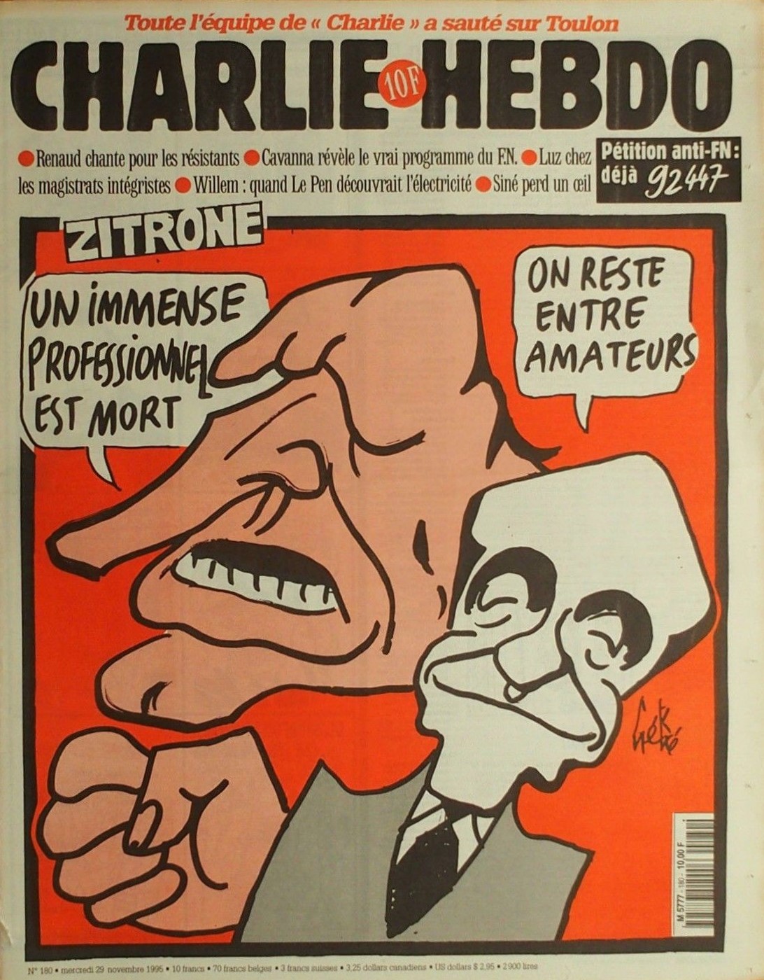 Charlie Ide À qui la honte ? – Parlez-moi de Renaud